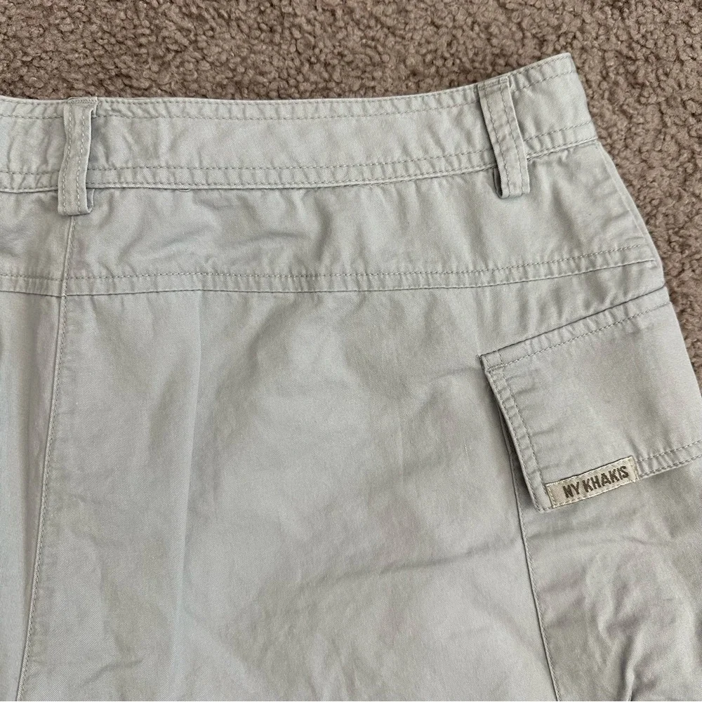 New York & Company Short Womens Size 14 My Khakis Cargo - Picture 11 of 11
